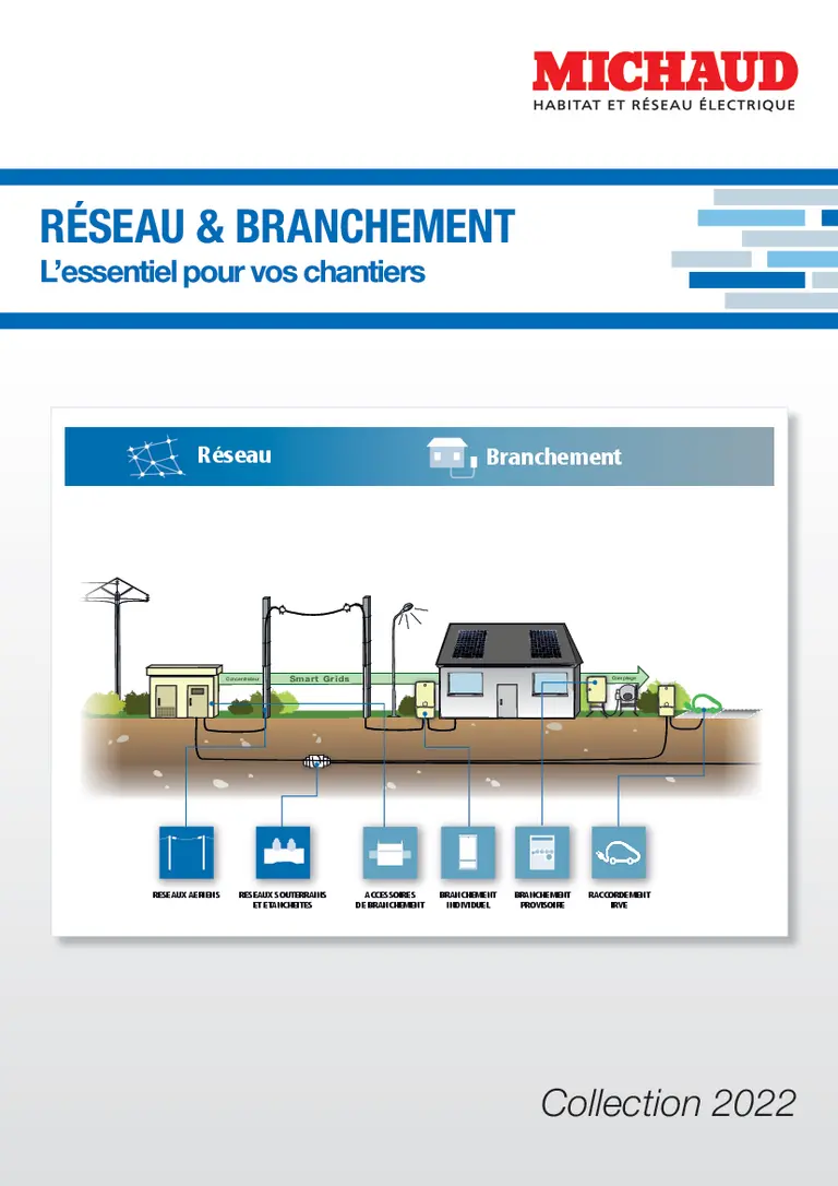 2022-03 MICHAUD Collection RESEAU ET BRANCHEMENT BD